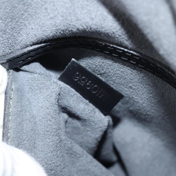 LOUIS VUITTON Epi Alma Hand Bag Black LV - Picture 13 of 14